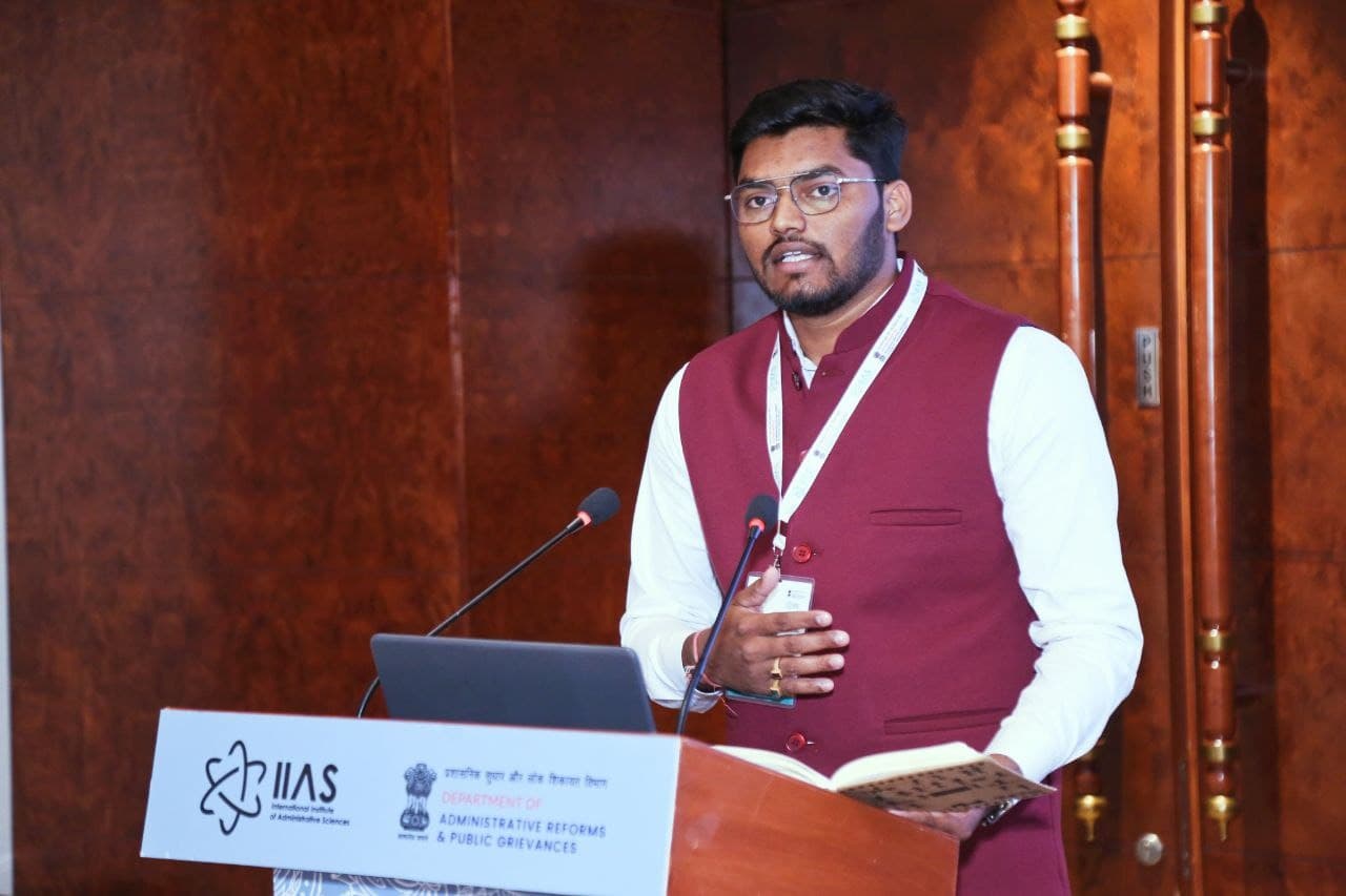 Ar. Gaurav Tarak speaking